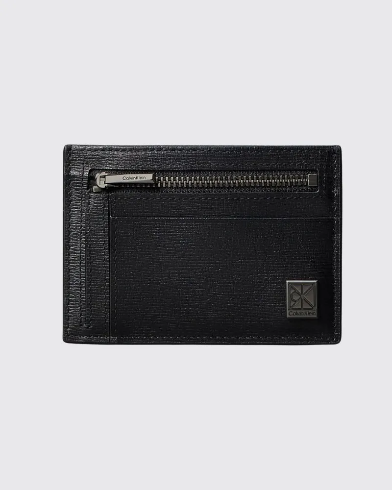 Calvin Klein Portemonnaie herren Schwarz