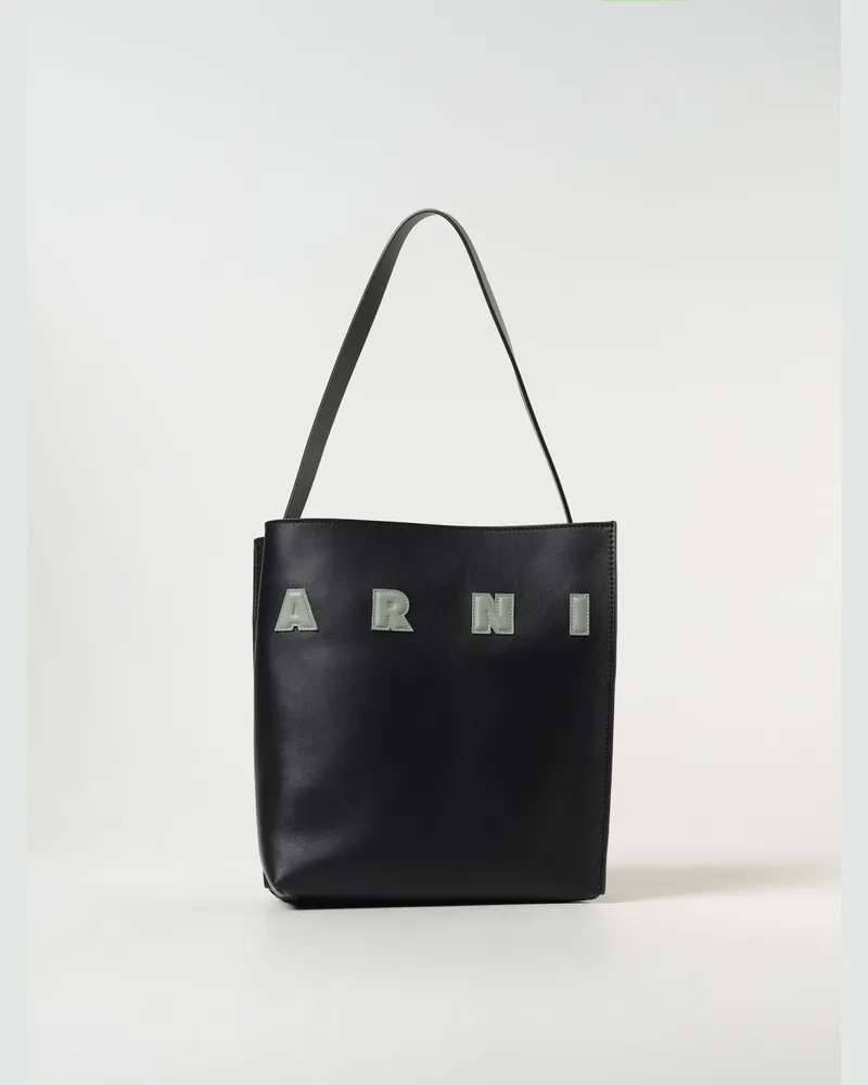Marni Schultertasche damen Schwarz