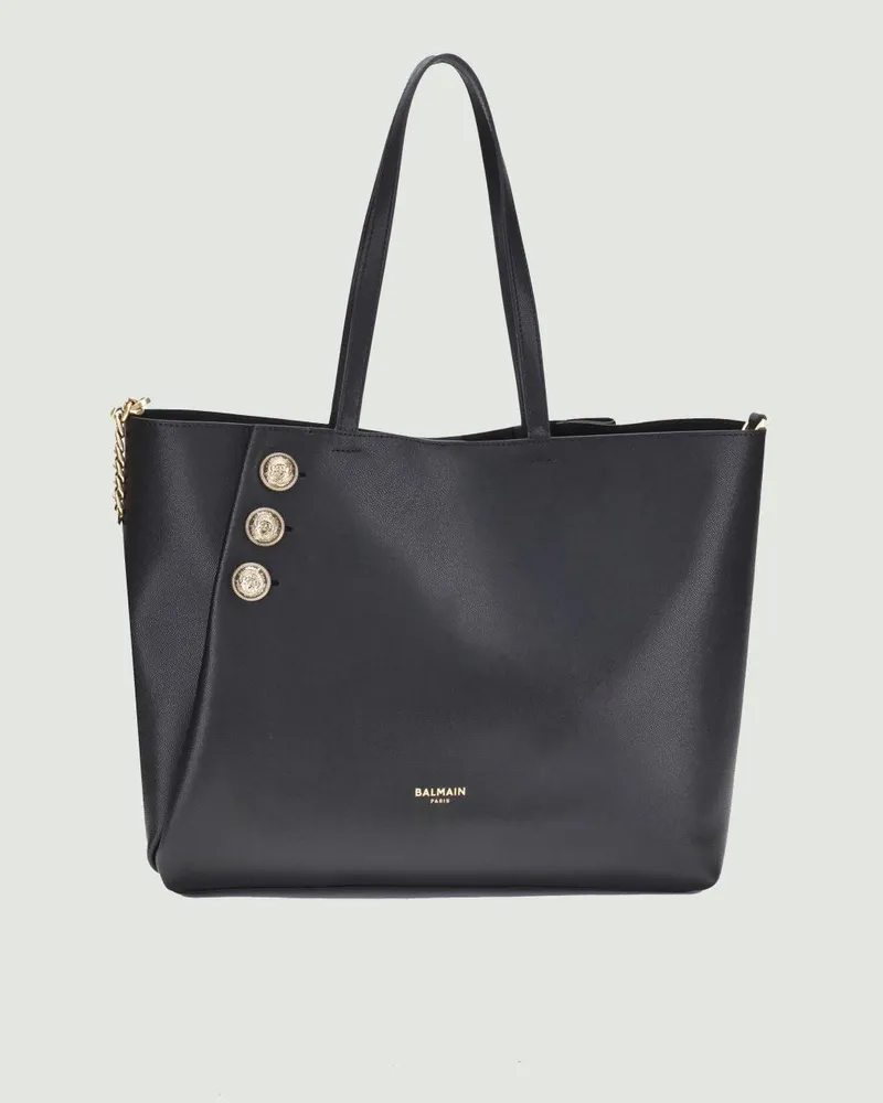 Balmain Schultertasche damen Schwarz