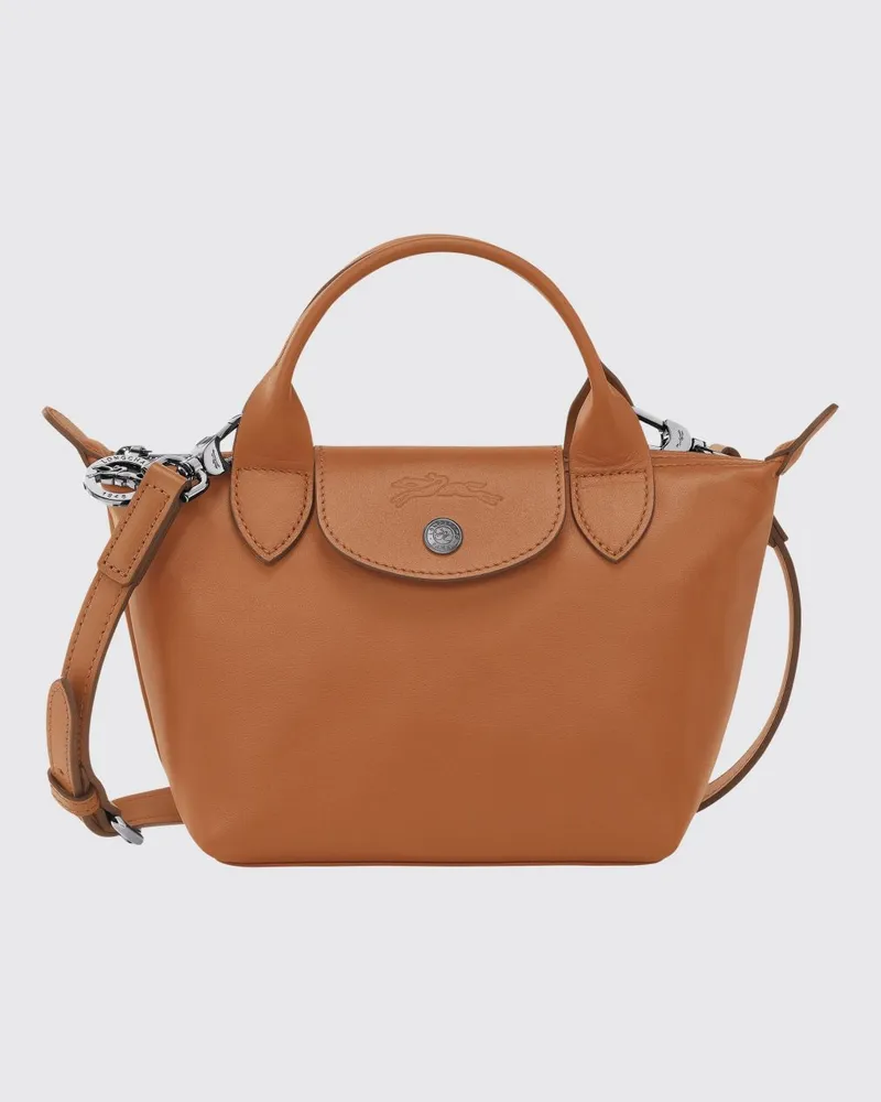 Longchamp Le Pliage Xtra Ledertasche Haselnuss