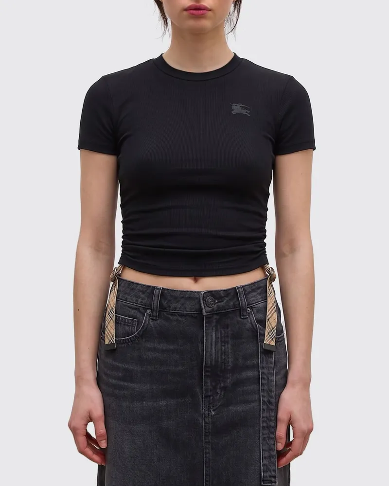 Burberry T-shirt damen Schwarz