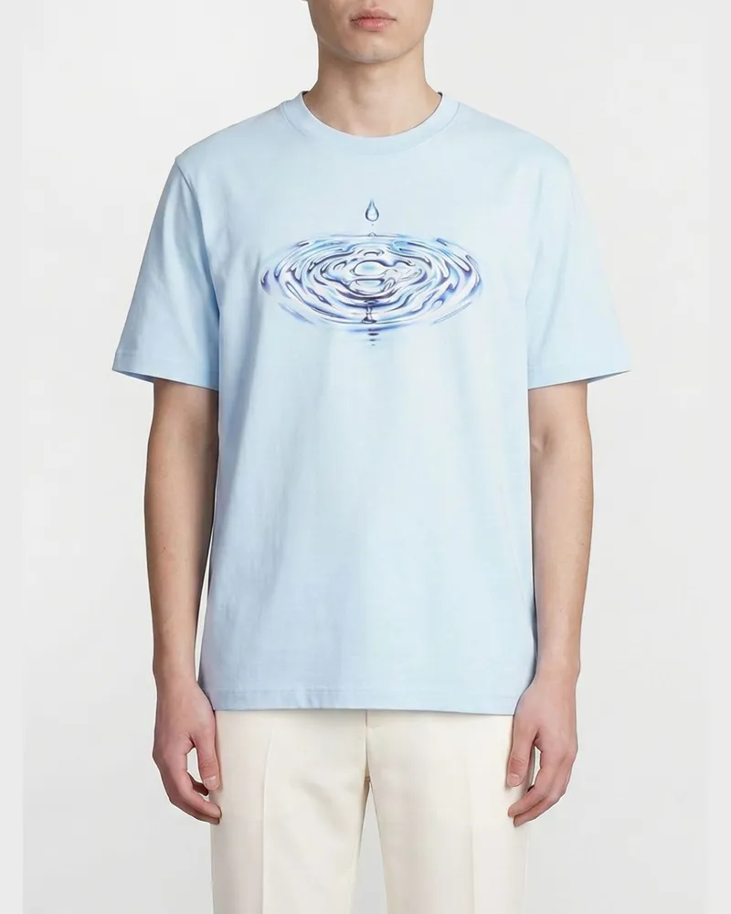 Casablanca Paris T-shirt herren Blau