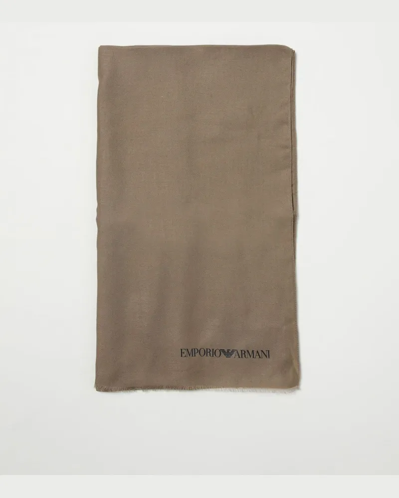 Giorgio Armani Schal herren Wallnuss