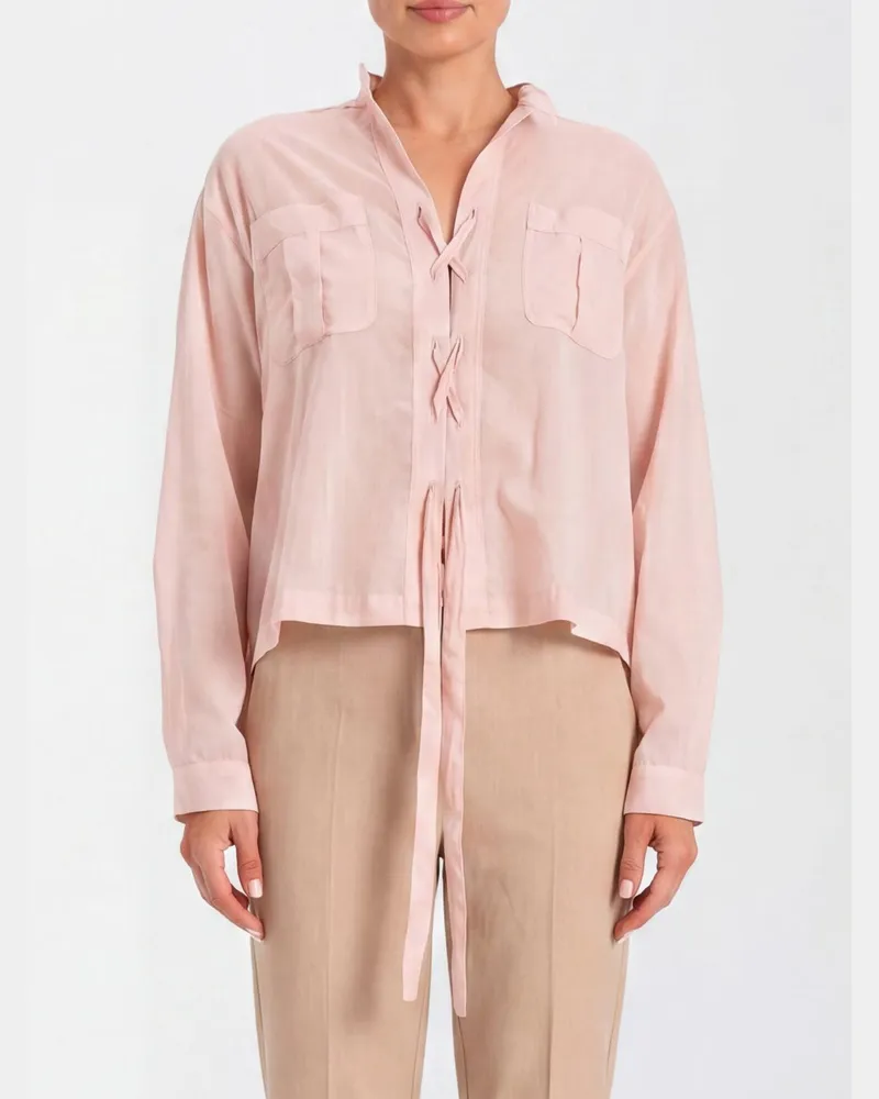 Twin-Set Hemdbluse damen Pink
