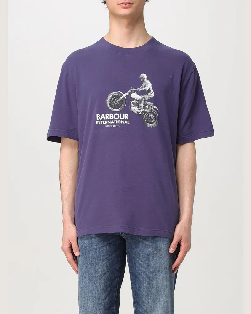 Barbour T-shirt herren Weiß