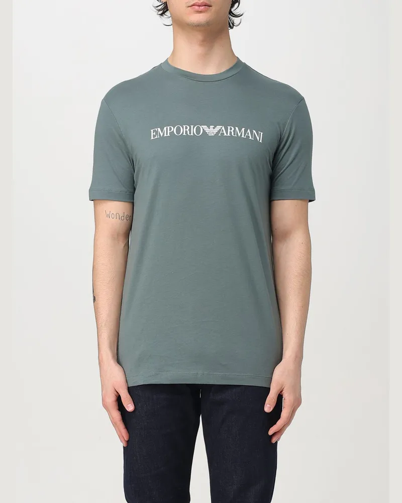 Emporio Armani T-shirt herren Grün