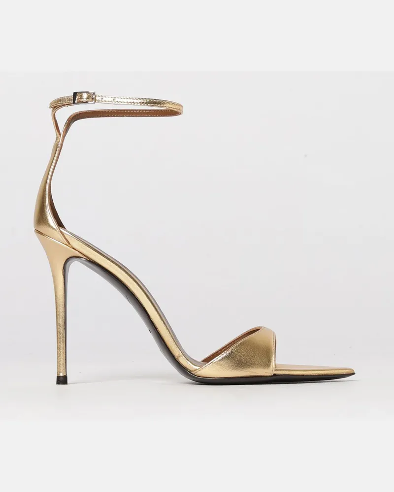 Giuseppe Zanotti Flache sandalen damen Gold
