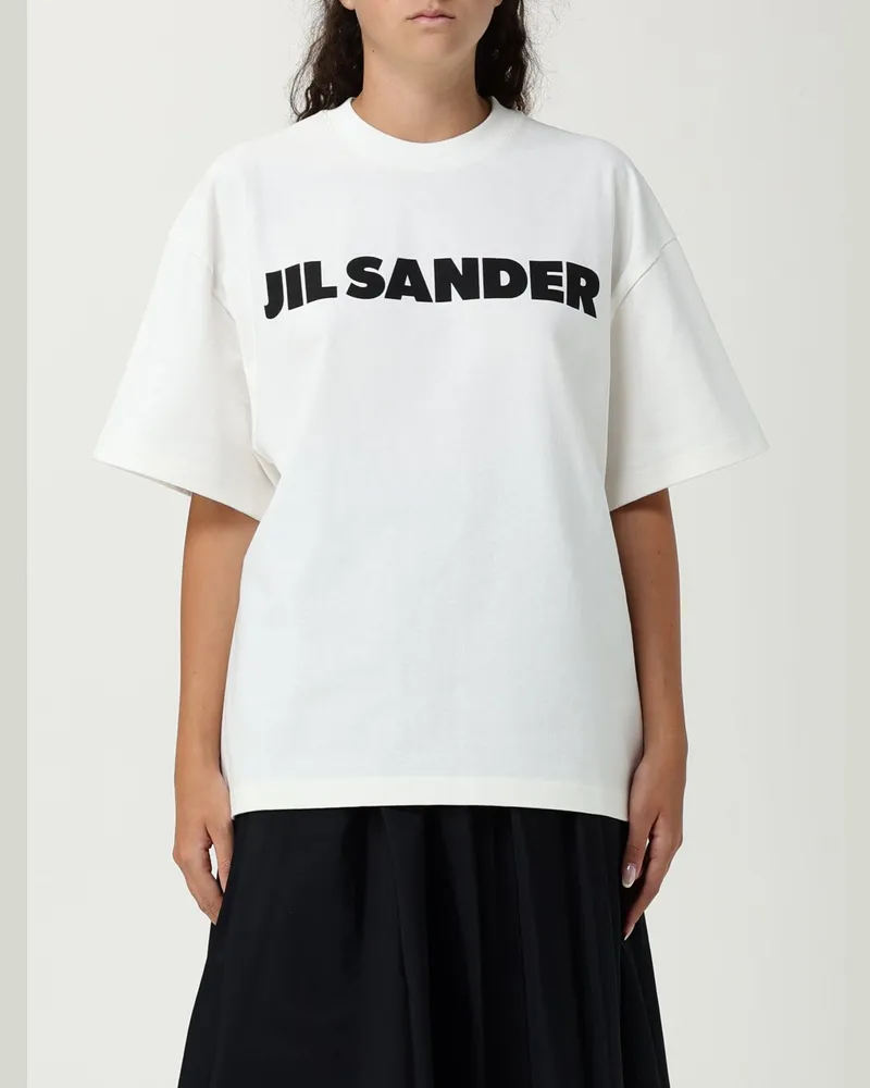 Jil Sander T-shirt damen Weiß