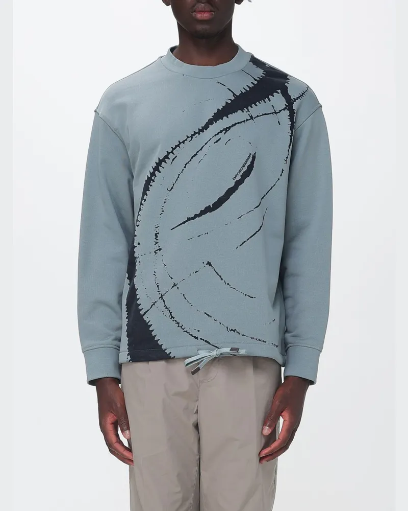 Emporio Armani Pullover herren Hellblau