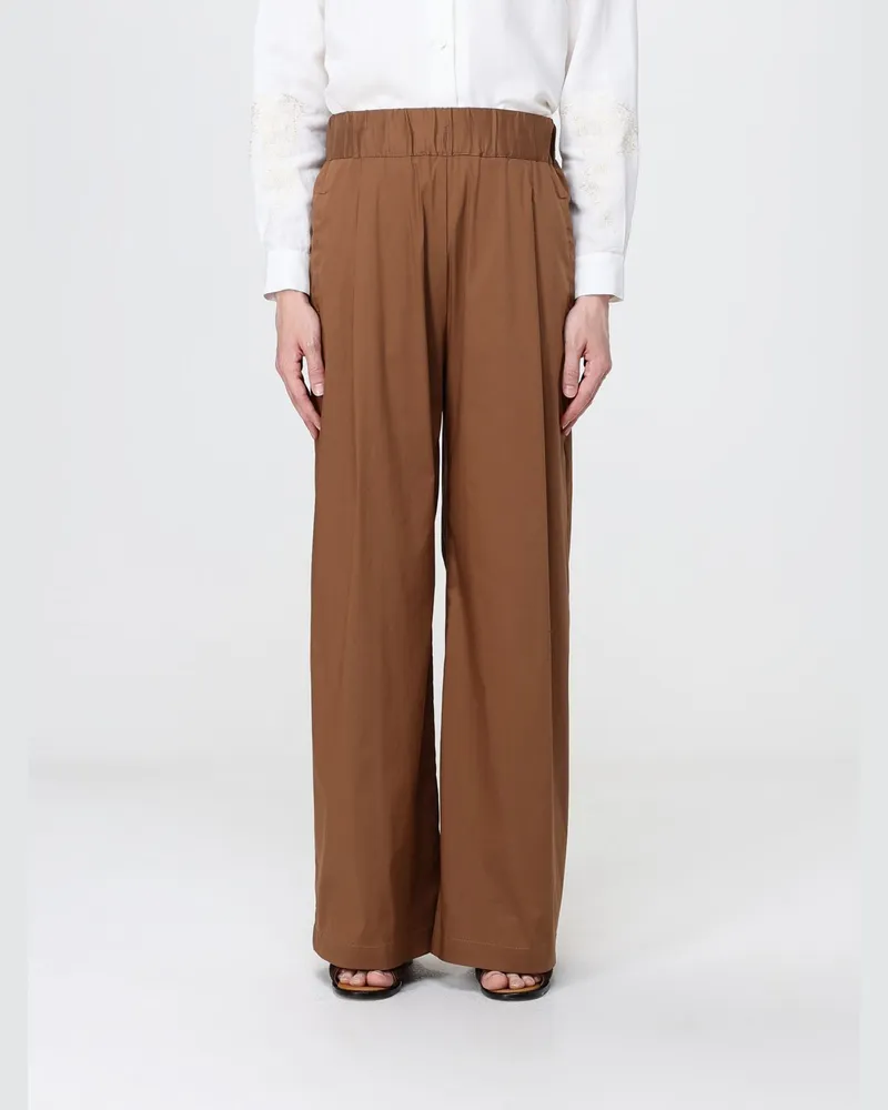 Semicouture Hose damen Beige