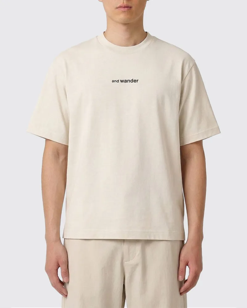 and wander T-shirt herren Weiß