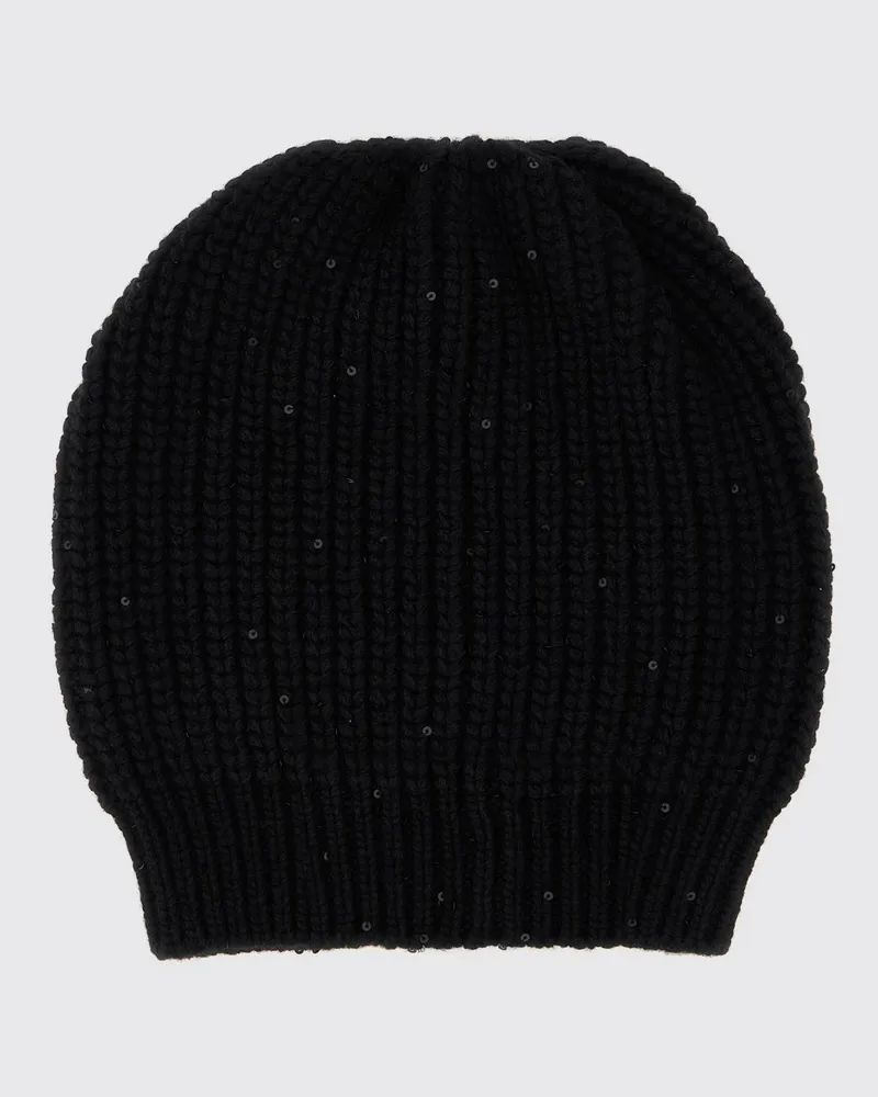 Brunello Cucinelli Hut damen Schwarz