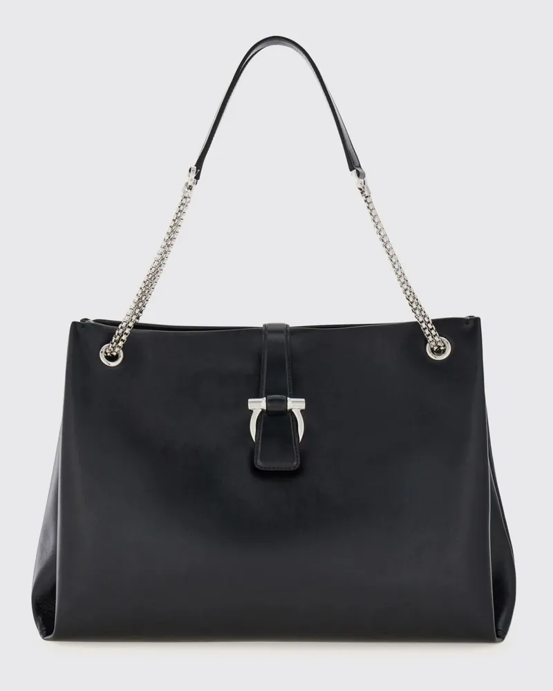Ferragamo Schultertasche damen Schwarz