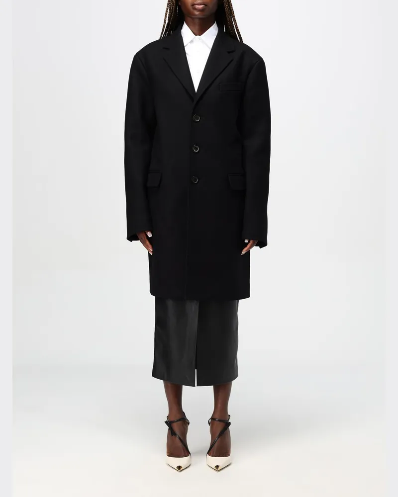 Dsquared2 Mantel damen Schwarz