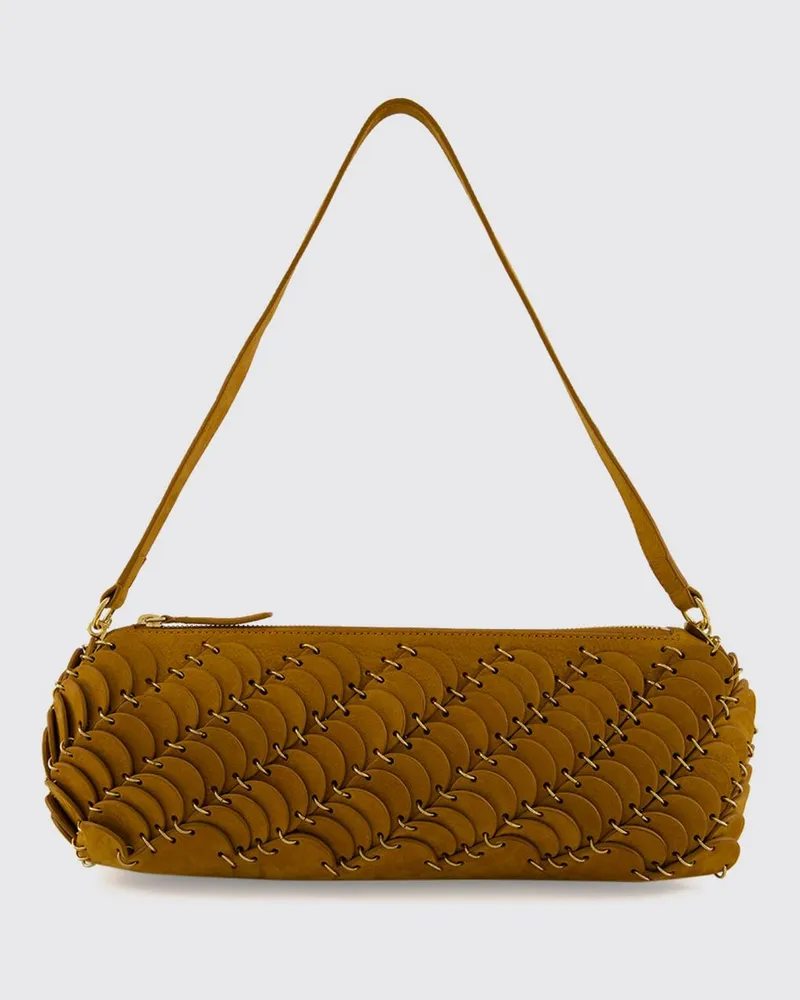 Paco Rabanne Schultertasche damen Braun