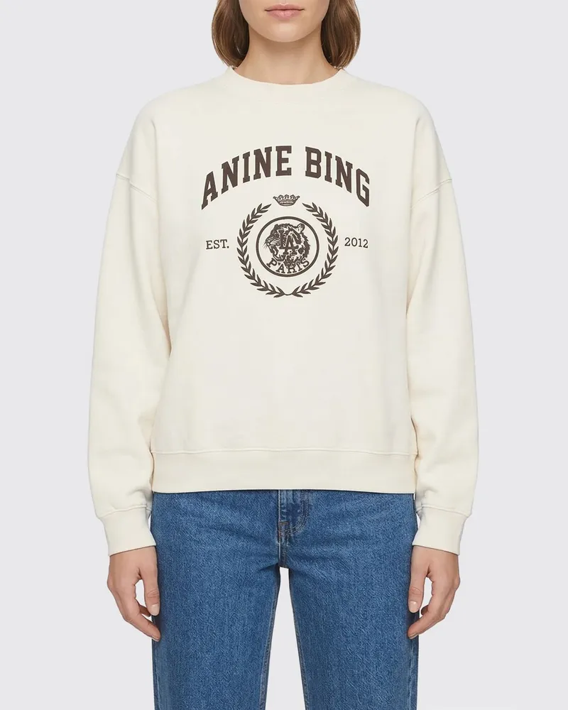 Anine Bing Sweatshirt damen Beige