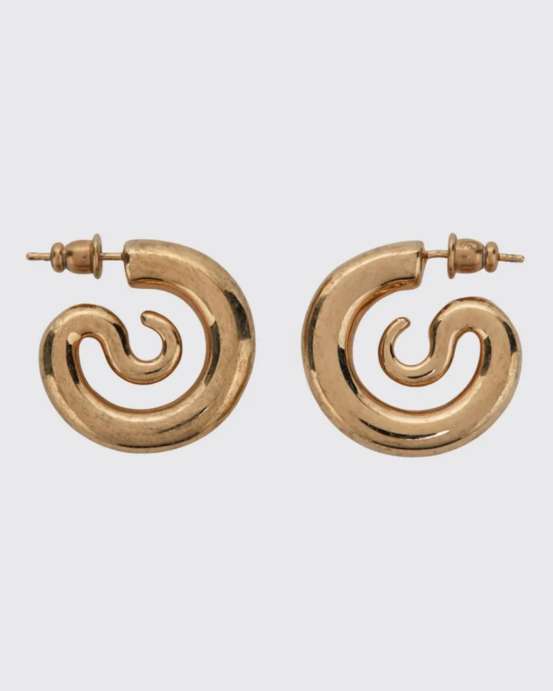 PANCONESI Serpent Zweifarbige 18kt vergoldete Creolen Gold