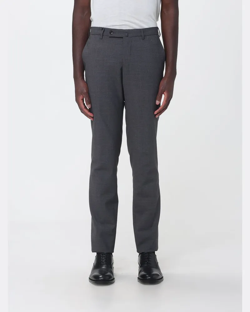 PT TORINO Chino Hose aus Stretch-Schurwolle Grau
