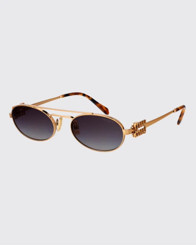 Miu Miu Sonnenbrille damen Gold