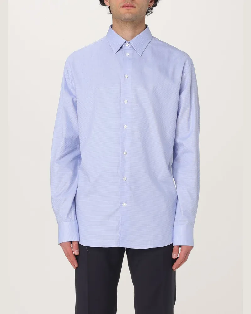 Emporio Armani Hemd herren Hellblau