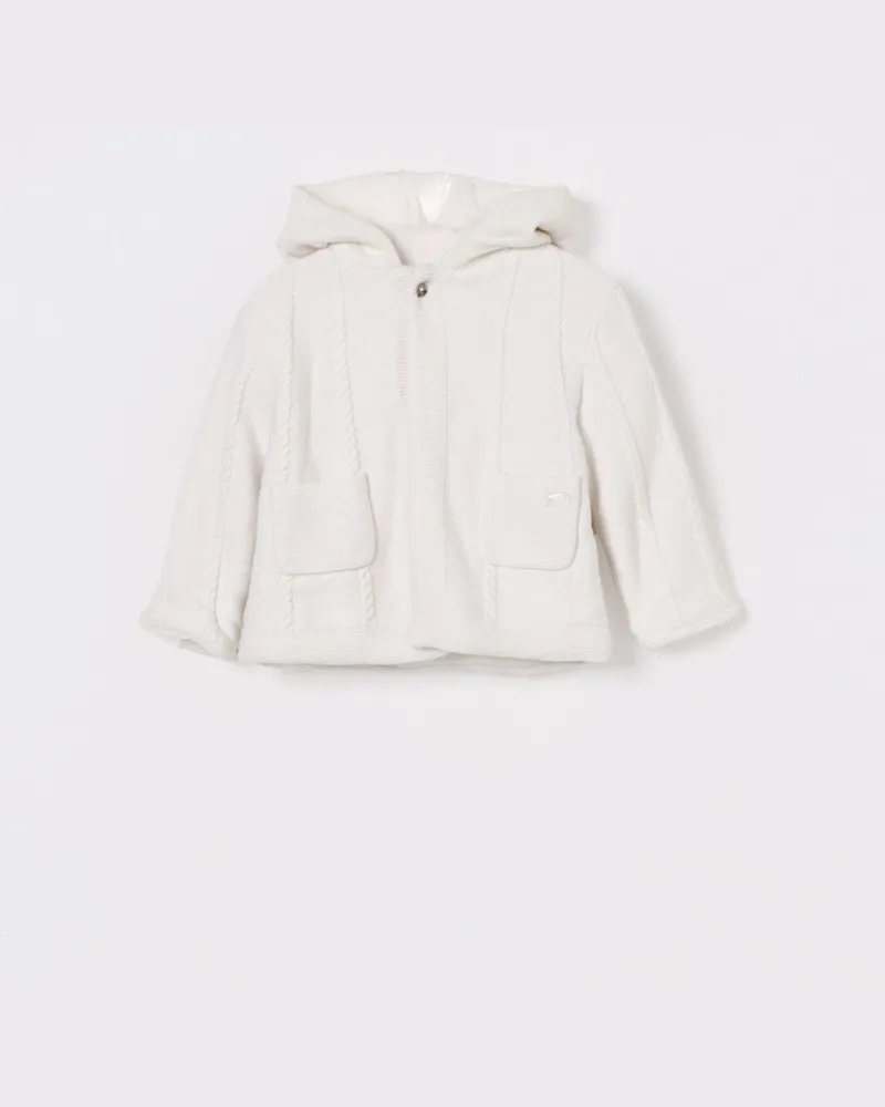 Tartine et Chocolat Mantel kinder Weiß