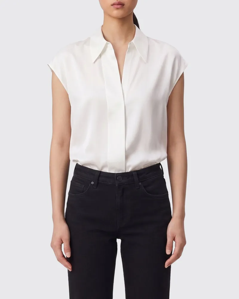 Vince Hemdbluse damen Weiß