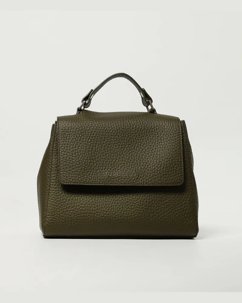 Orciani Handtasche damen Waldgrün