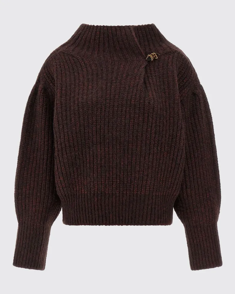 Dries van Noten Strickjacke damen Burgunderrot