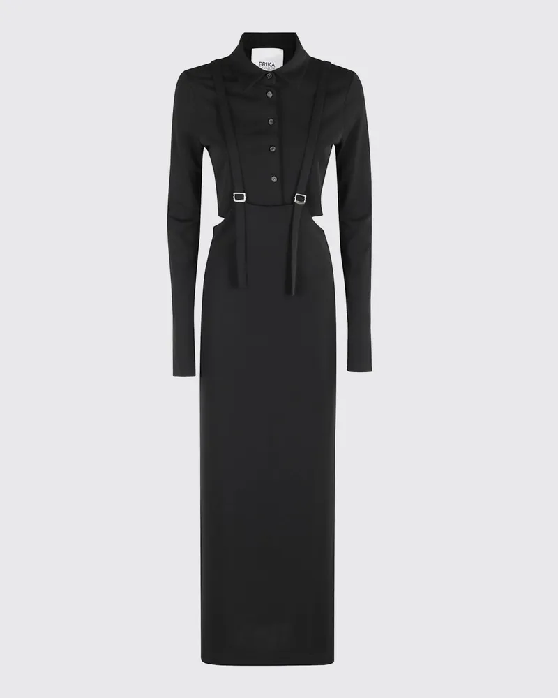 Erika Cavallini Kleid damen Schwarz