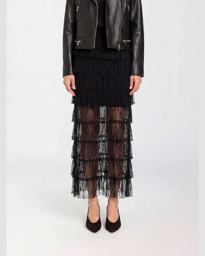 Twin-Set Rock damen Schwarz