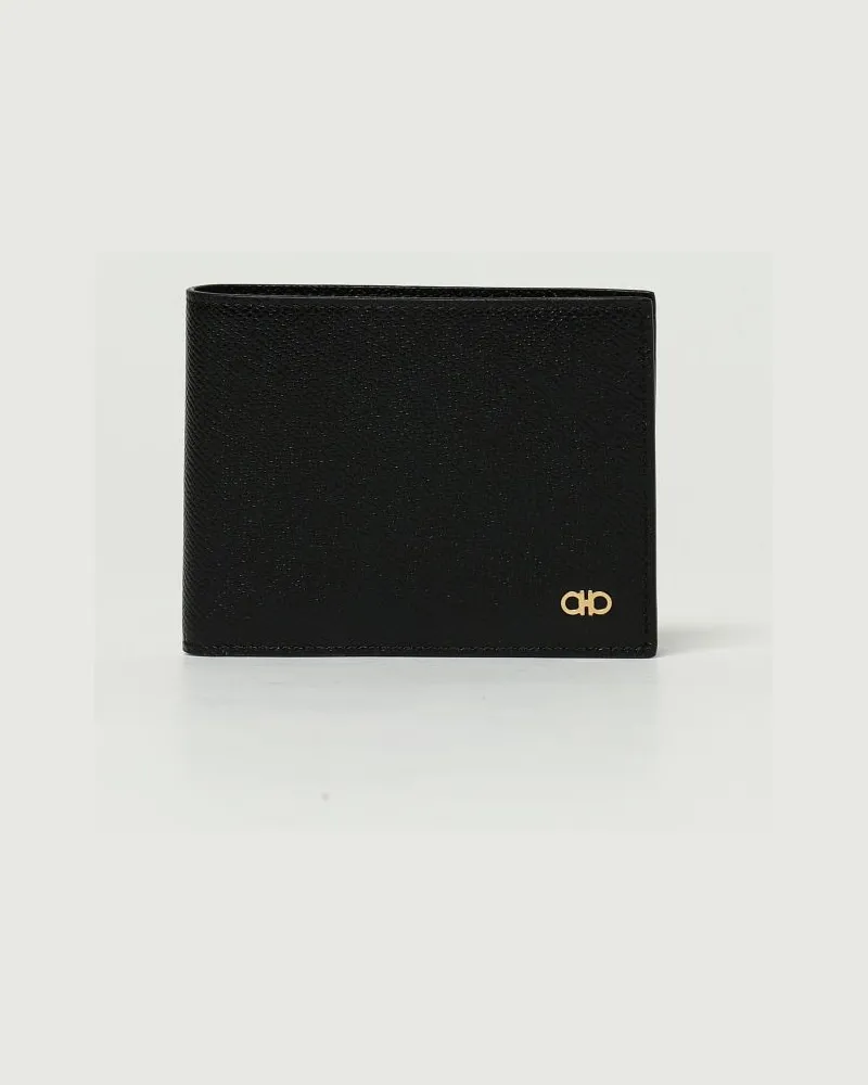Ferragamo Portmonnaie herren Schwarz