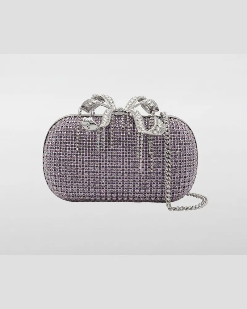 Self-Portrait Clutch damen Violett