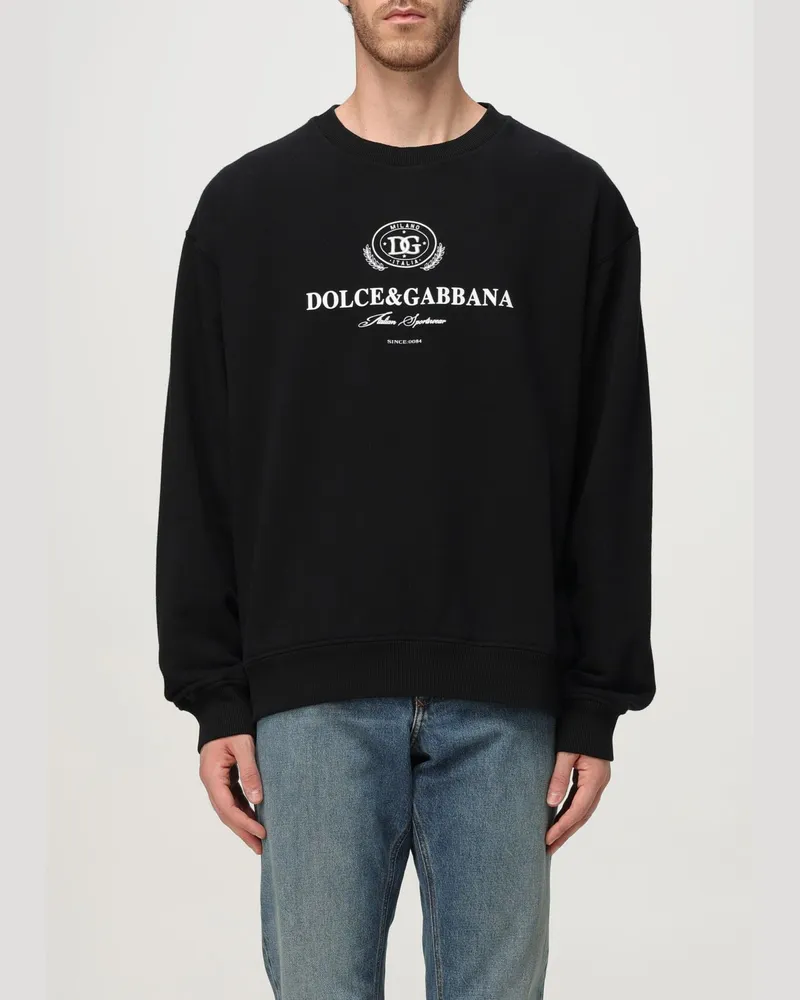 Dolce & Gabbana Sweatshirt herren Dolce & Gabbana Schwarz