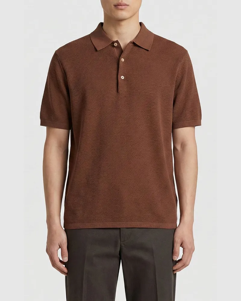 ASPESI Polo herren Braun