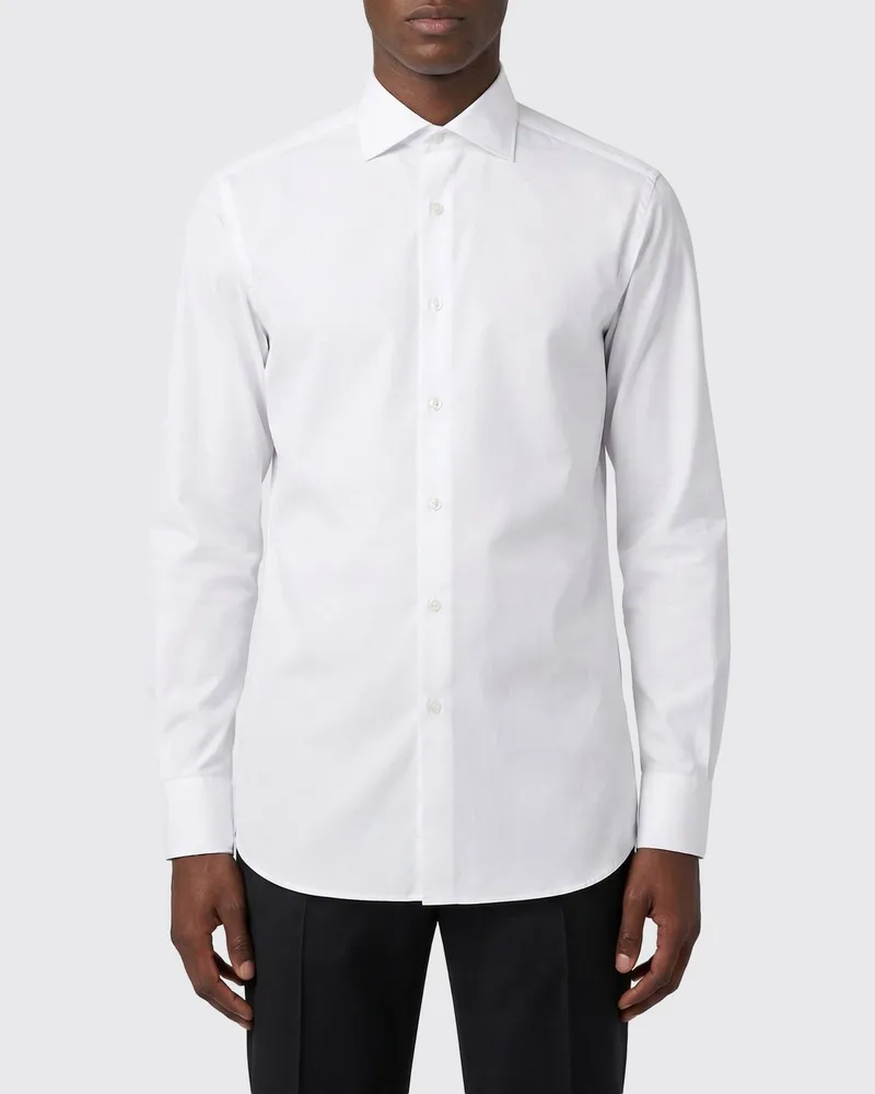 Tintoria Mattei Hemd herren Weiß