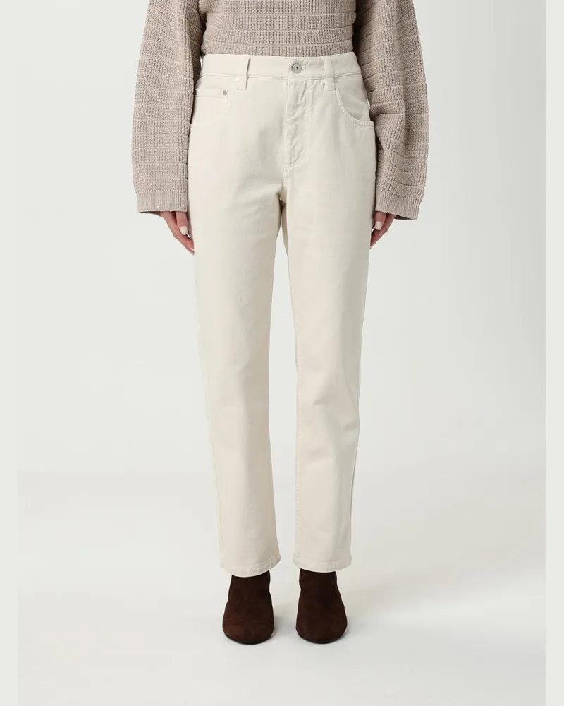 Brunello Cucinelli Jeans damen Weiß