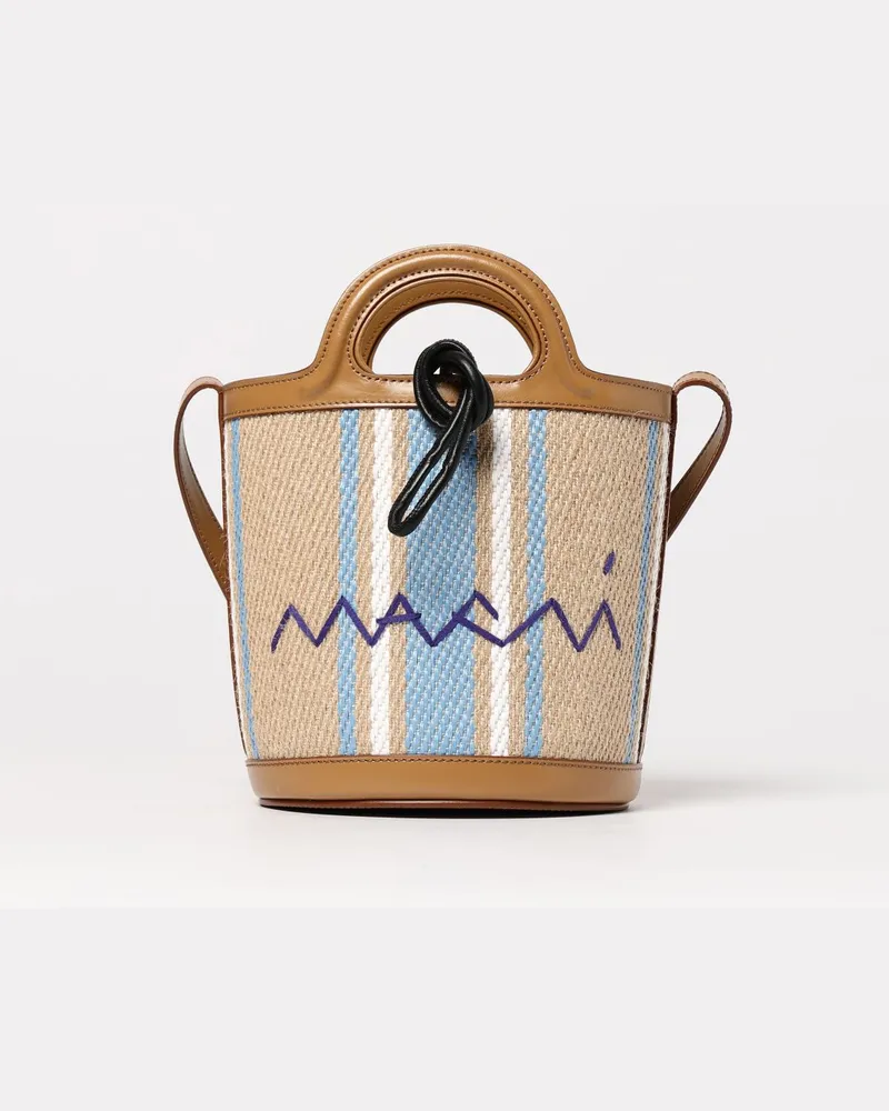 Marni Schultertasche damen Braun