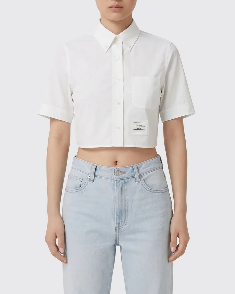 Thom Browne Hemdbluse damen Weiß