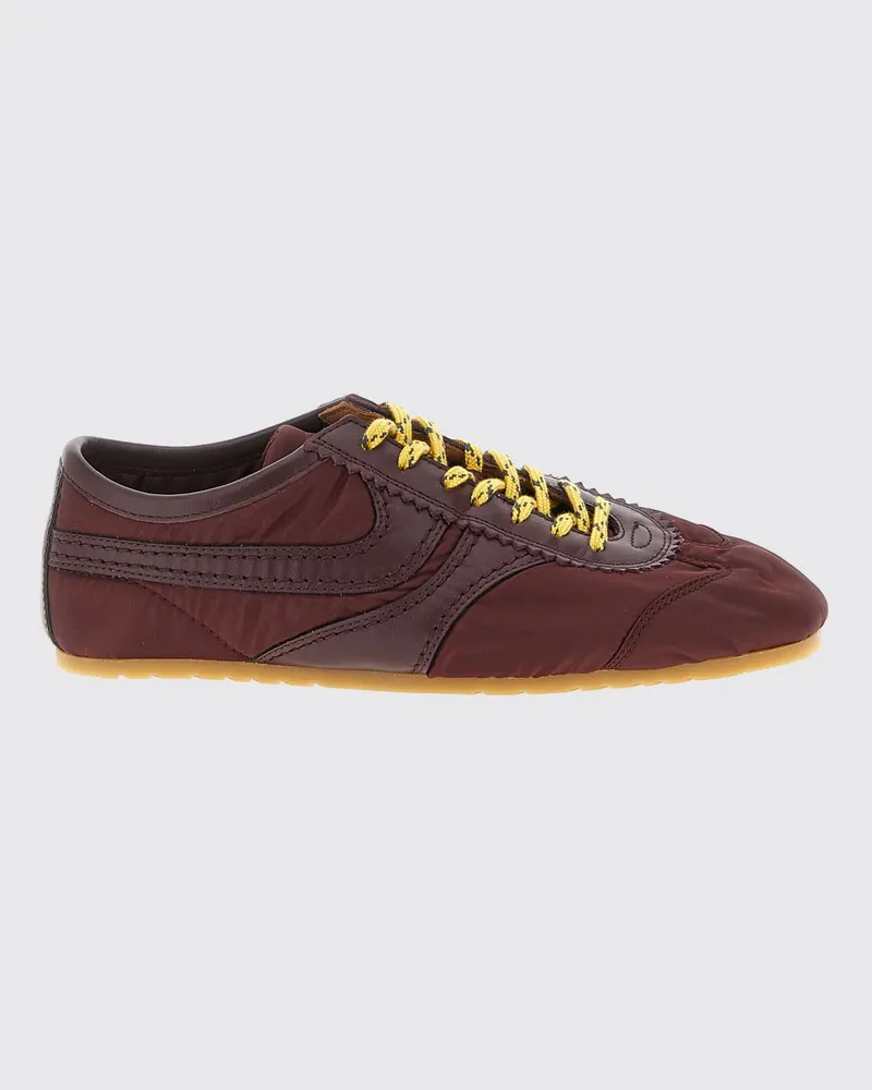 Dries van Noten Sneakers damen Burgunderrot