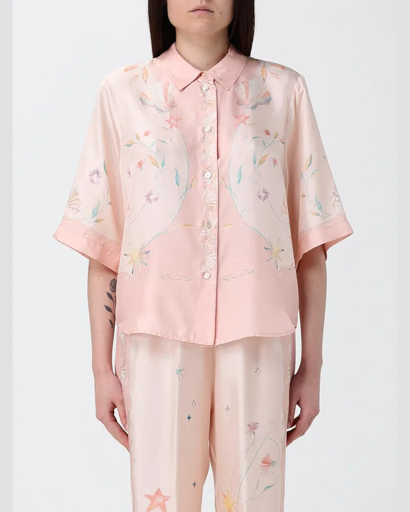 forte_forte Hemdbluse damen Pink