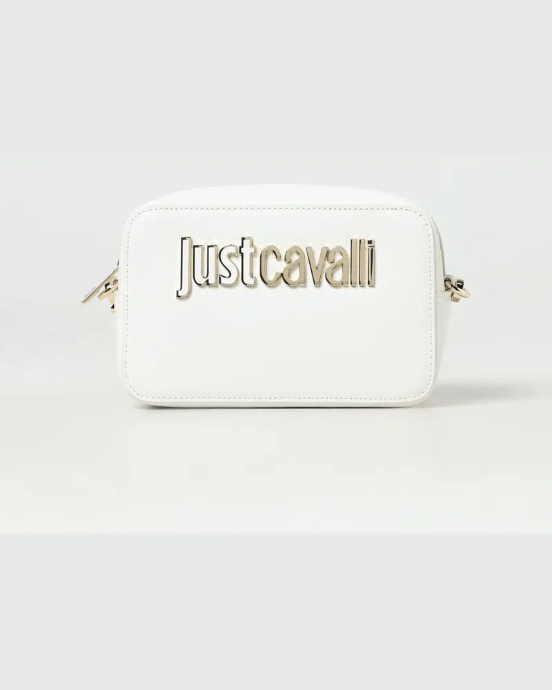 Just Cavalli Schultertasche Weiß