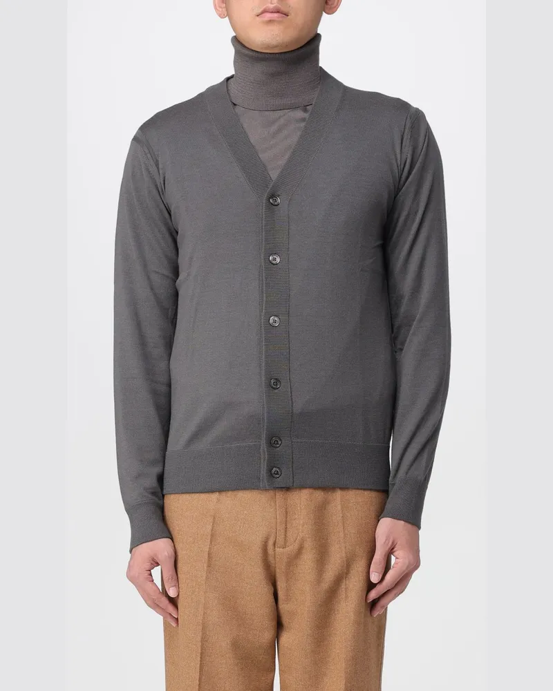 Paolo Pecora Milano Strickjacke herren Grau