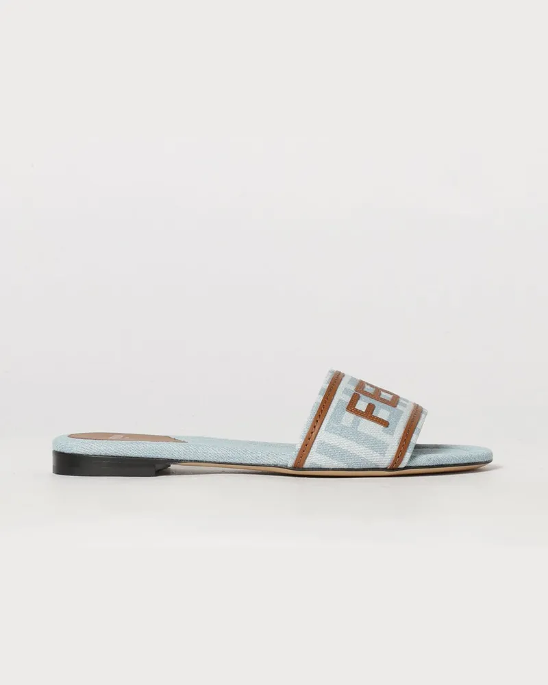 Fendi Sandalen mit absatz damen Denim