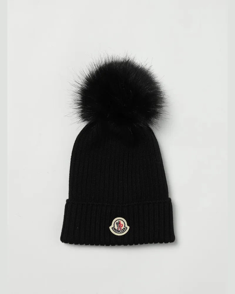 Moncler Hte fr mdchen kinder Schwarz