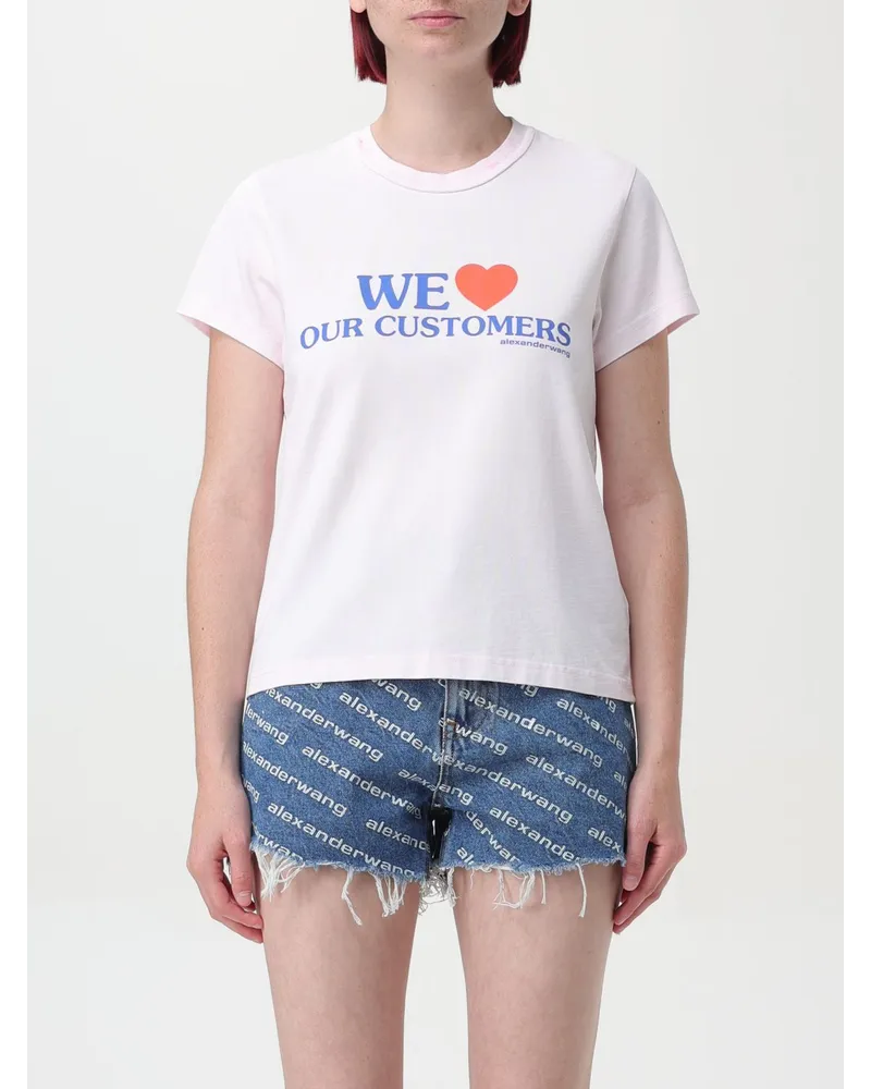 Alexander Wang T-shirt damen Pink