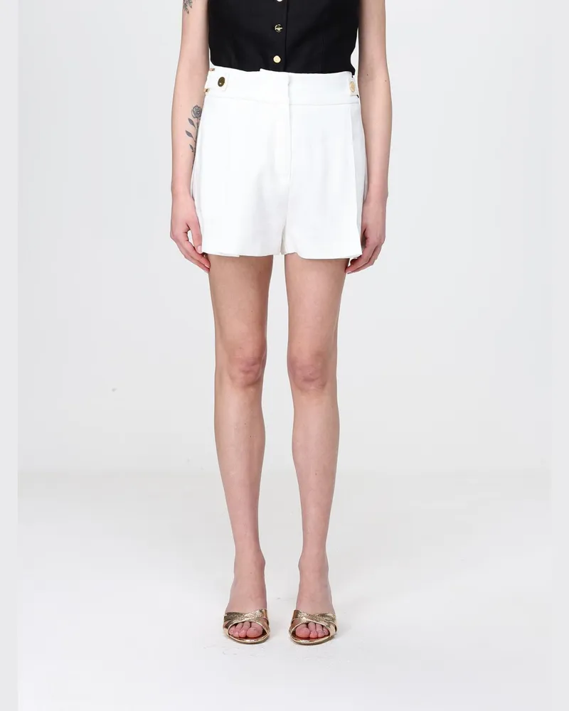 Elisabetta Franchi Shorts damen Ivory