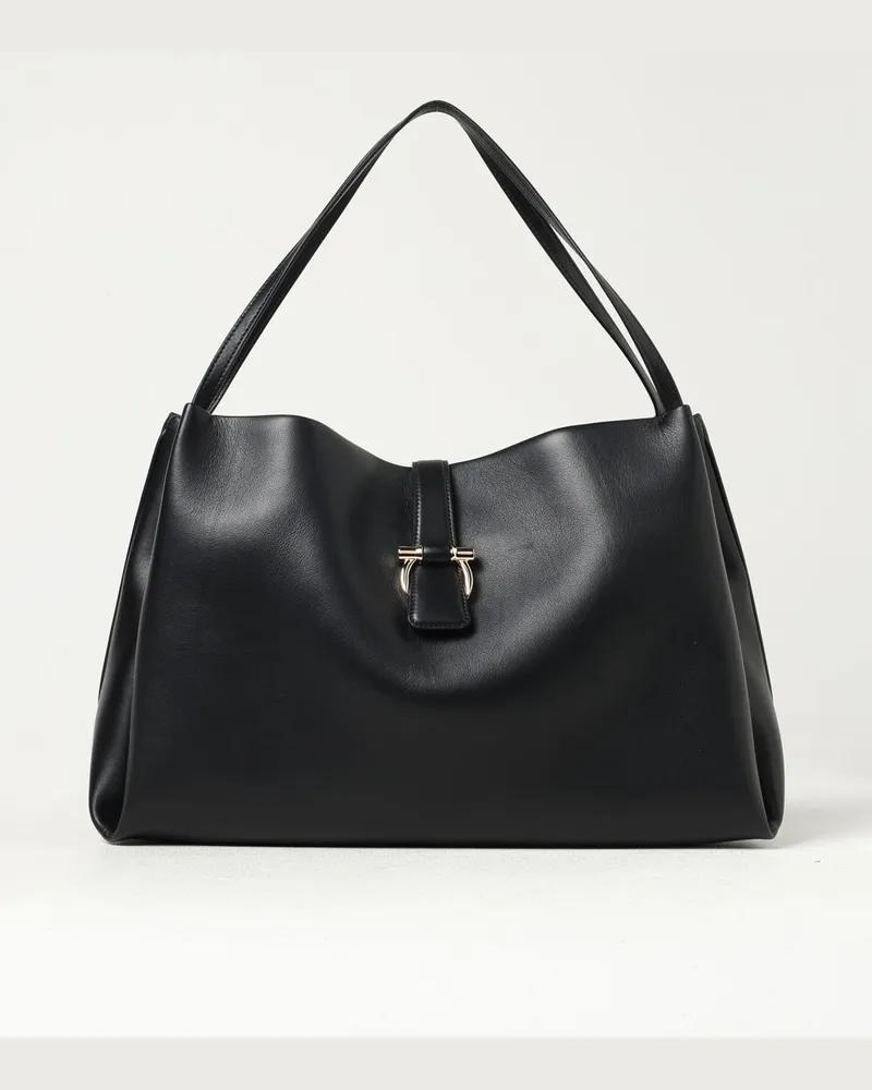 Ferragamo Schultertasche damen Schwarz