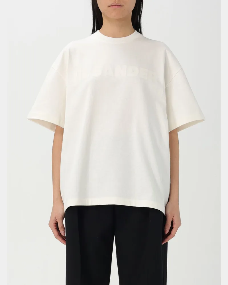 Jil Sander T-shirt damen Weiß