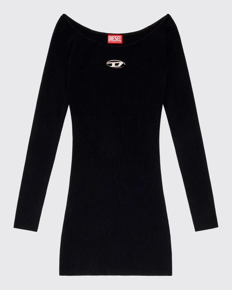 Diesel Kleider damen Schwarz