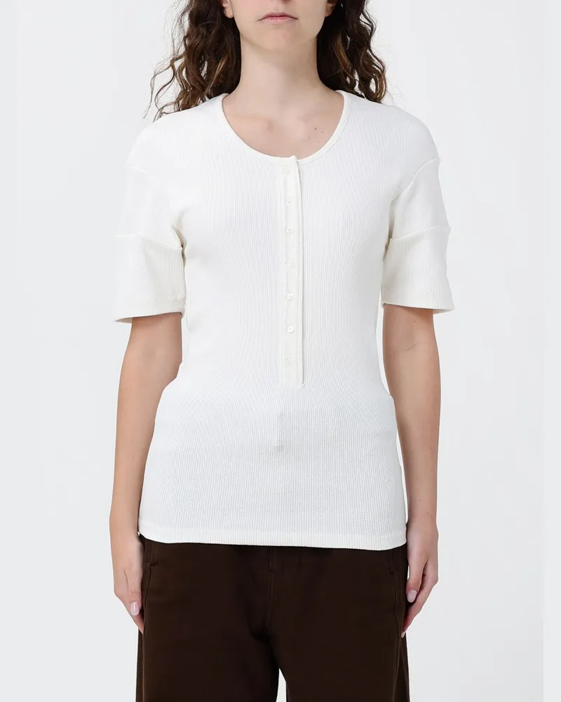 Christophe Lemaire T-shirt damen Weiß